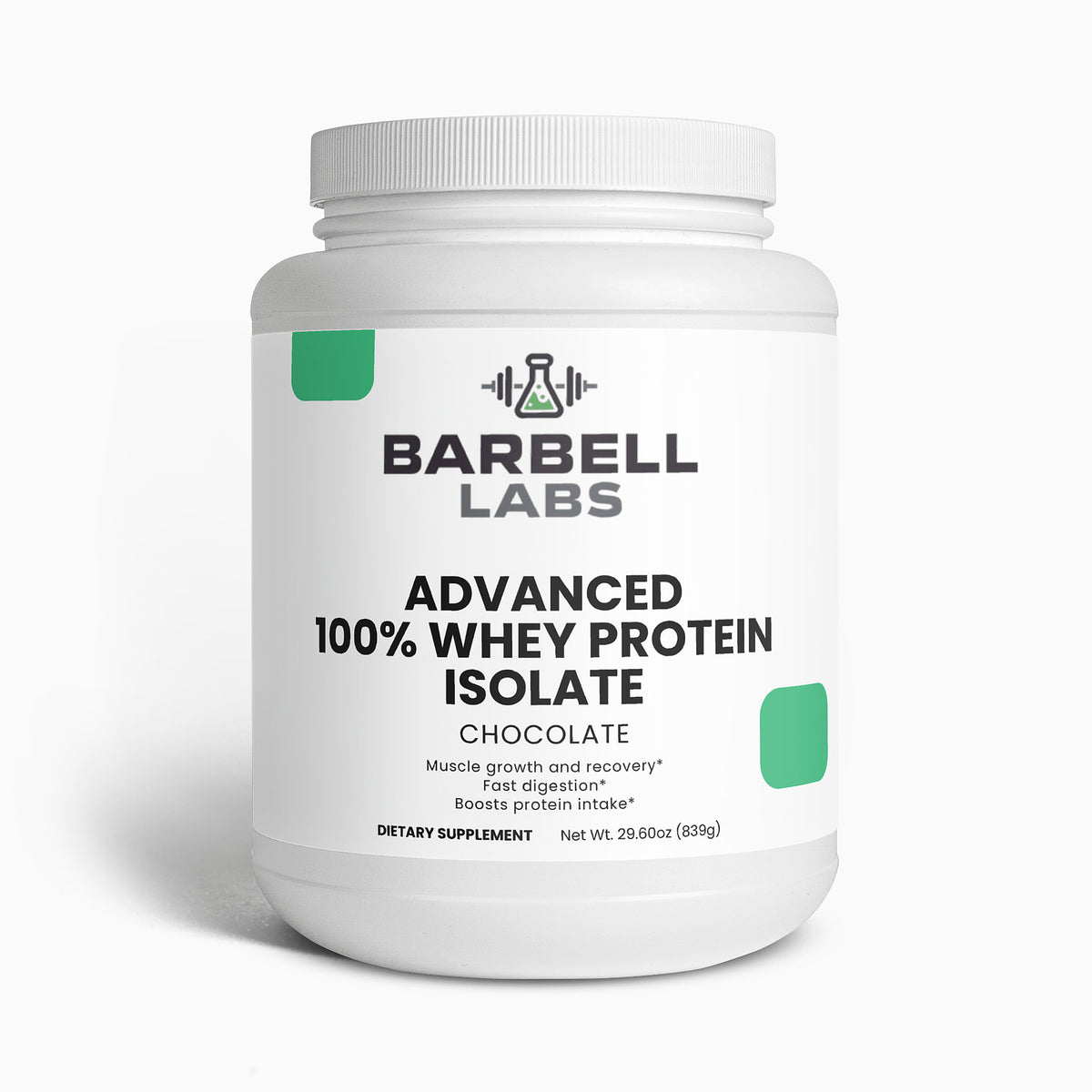 Advanced 100% Whey Protein Isolate (Chocolate)
