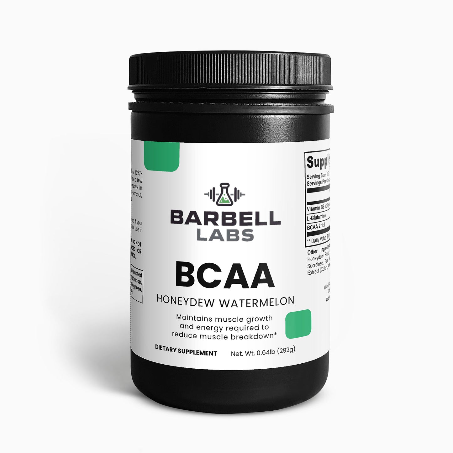 BCAA Post Workout Powder – Honeydew & Watermelon (292g)