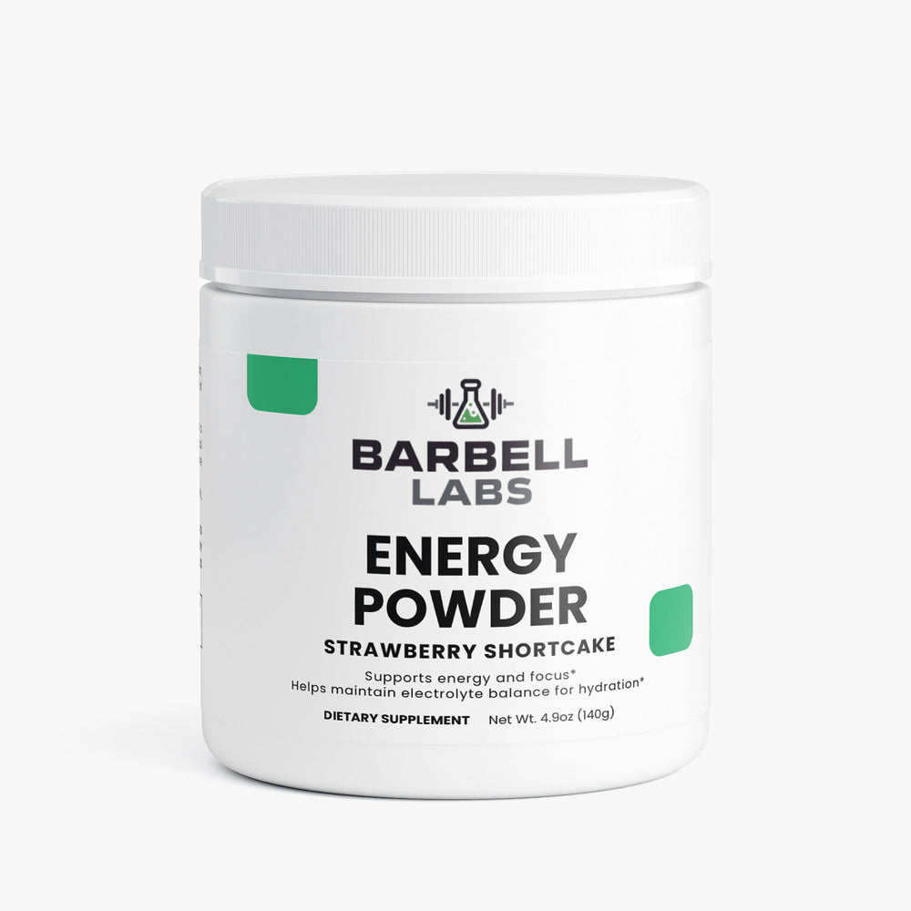 Energy Powder – Sugar-Free Strawberry Shortcake (140g)